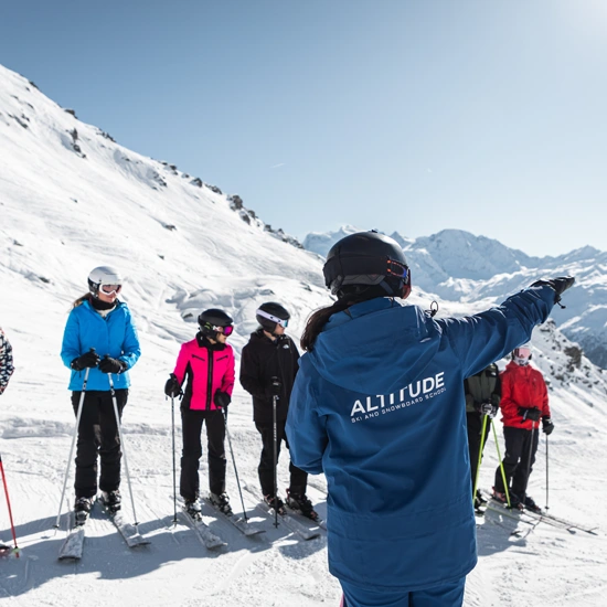 Altitude Ski School - Adults Group Lessons discover the best slopes in Verbier