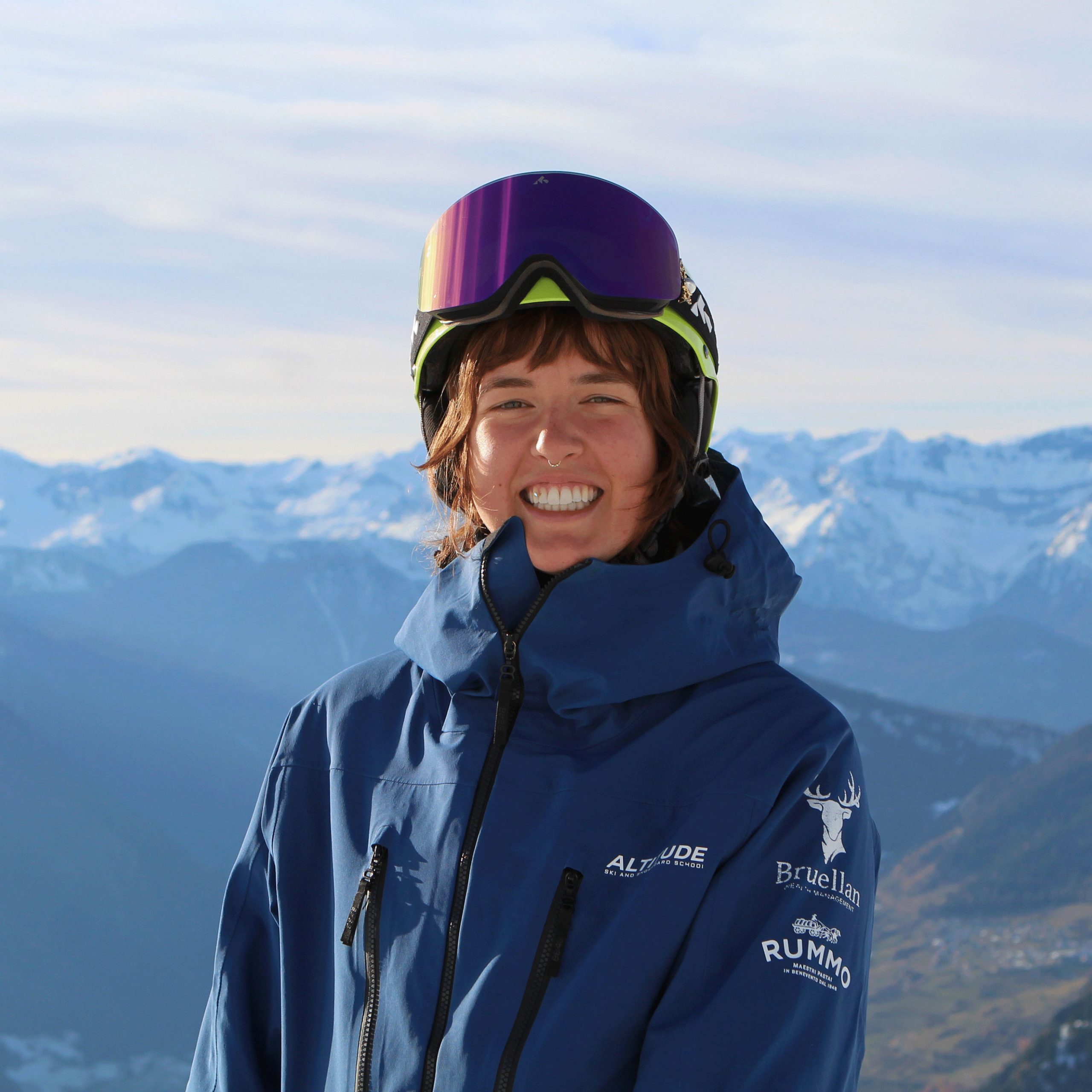 danish ski instructor