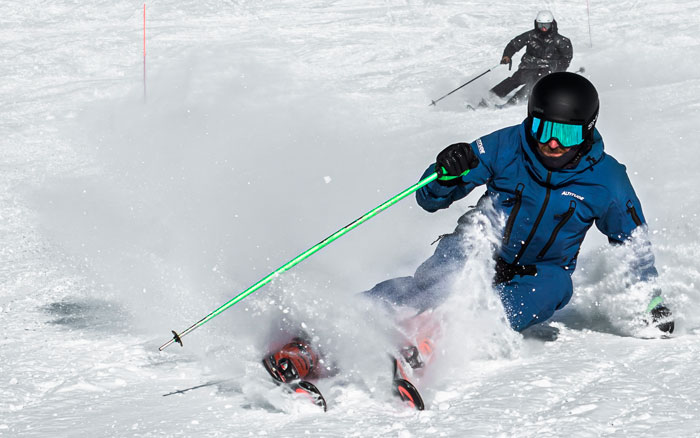 How to choose the best ski pole for you is all about your personality...
